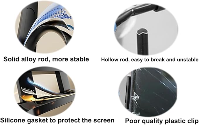 Hosann Century Tablet Stand Holder, Stable Portable Space-Saving Multi-Device Holder for Home, Office, Kitchen