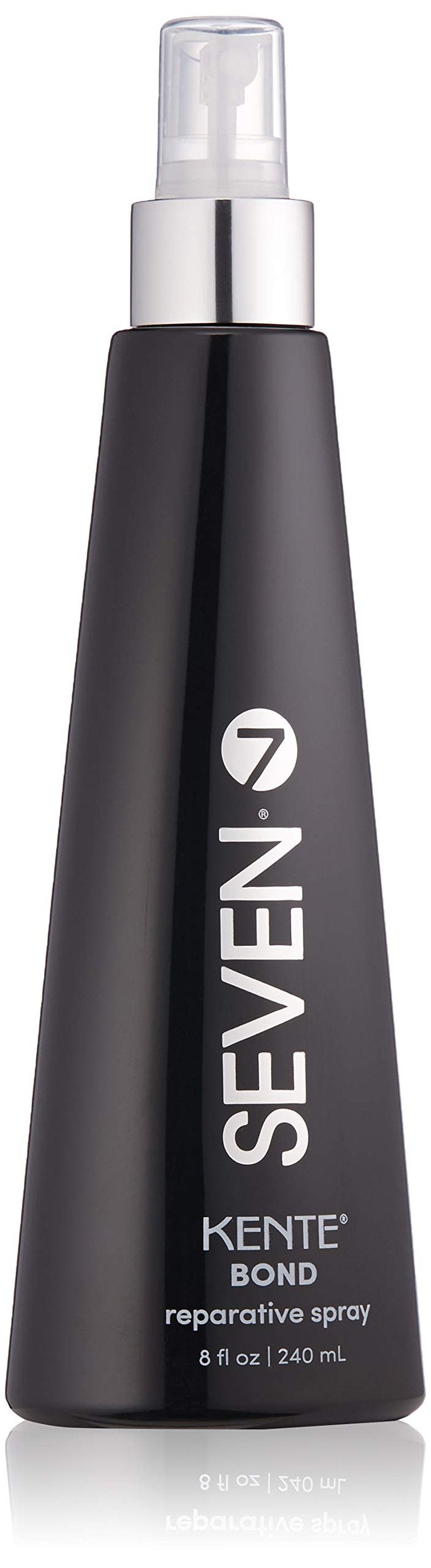 SEVEN Haircare Kente Bond Repair Prep Spray Leave In Treatment for Damaged Hair, Detangling Blow Dry Prep with Sweet Almond Conditioning Formula, Smooth Shine Strengthening Care for Women Men, 8 oz