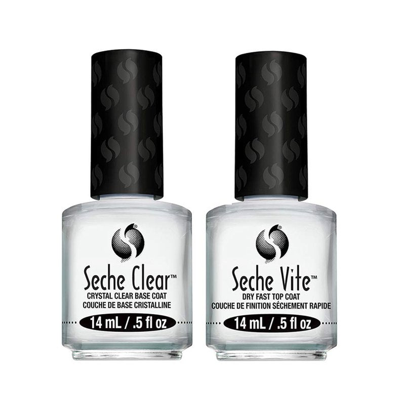 Seche Clear Vite - Base Coat & Top Coat for Long-Lasting Nail Polish | Quick-Dry Formula