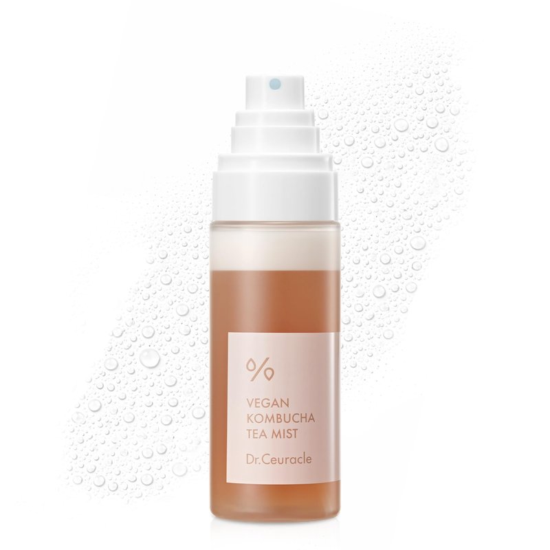 Dr.Ceuracle Vegan Kombucha Tea Mist - Hydrating Face Mist, Portable Milky Spray Serum, Korean Skincare for Stocking Stuffers (80 ml / 2.70 fl. oz.)