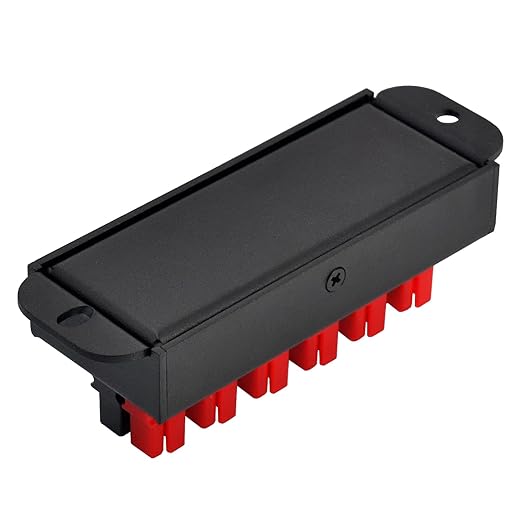 Chunzehui F-1011 6-Position 45A Power Pole Distribution Block Module, Connector Power Splitter Distributor Source Strip.
