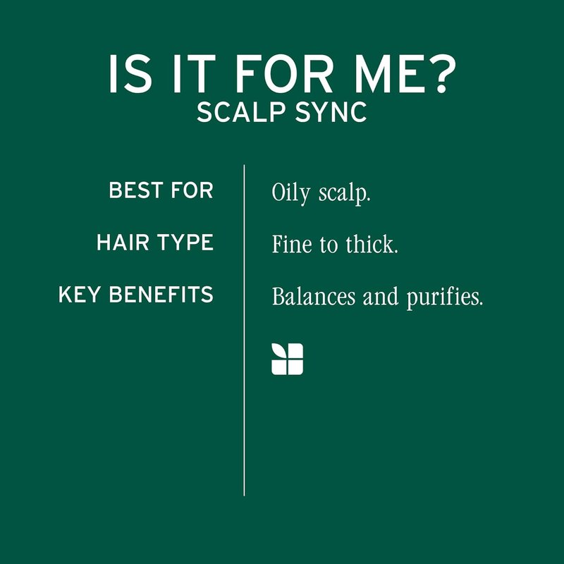 Biolage Scalp Sync Clarifying Shampoo - Oily Scalp Residue Remover | 13.5 Fl Oz