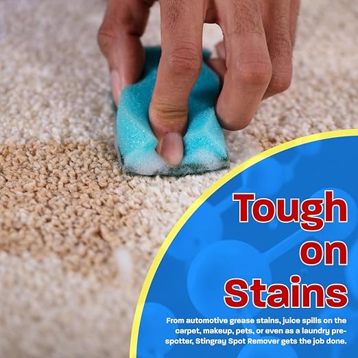 Stingray Spot Remover | Advanced, Eco-Friendly Multi Surface Stain Removal | 16 Fl oz, 4-Pack