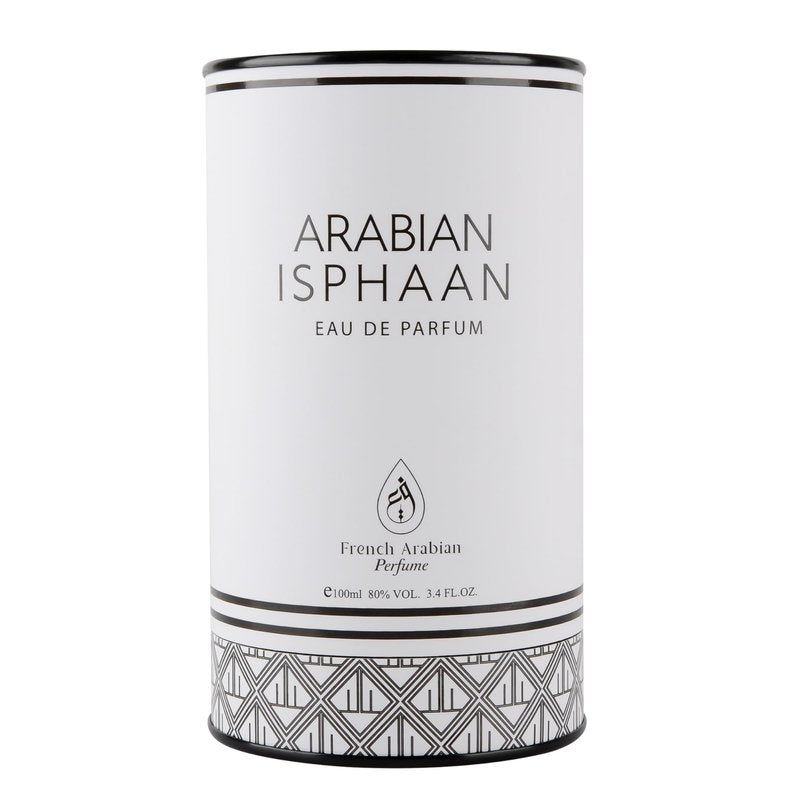 French Arabian Perfumes Arabian Isphaan 100ml EDP Unisex Eau de Parfum Oud Fragrance | Woody Floral Scent with Labdanum Rose Patchouli Saffron Oud & Sandalwood Notes | Luxury Oriental Perfume
