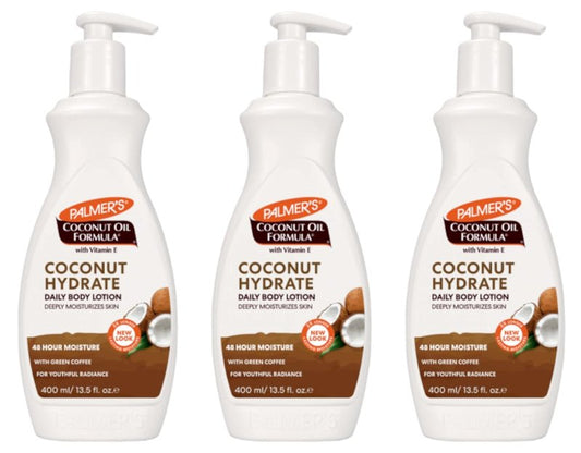 Palmer's Coconut Hydrate Body Lotion - Moisturizing Formula | 13.5 Fl Oz (3 Pack)