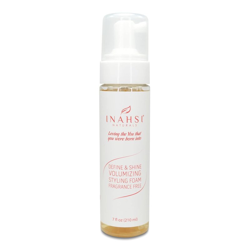 Define & Shine Volumizing Styling Foam - Fragrance-Free Hair Product for Curly & Natural Hair | 7.5oz