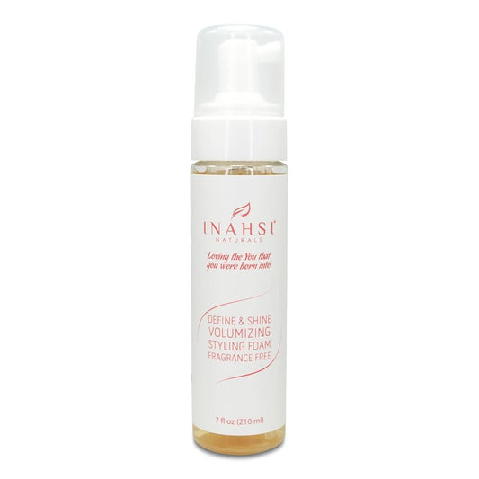 Define & Shine Volumizing Styling Foam - Fragrance-Free Hair Product for Curly & Natural Hair | 7.5oz