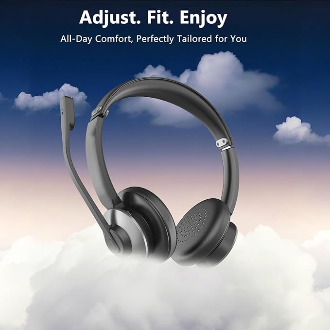 Wireless Headset with Microphone