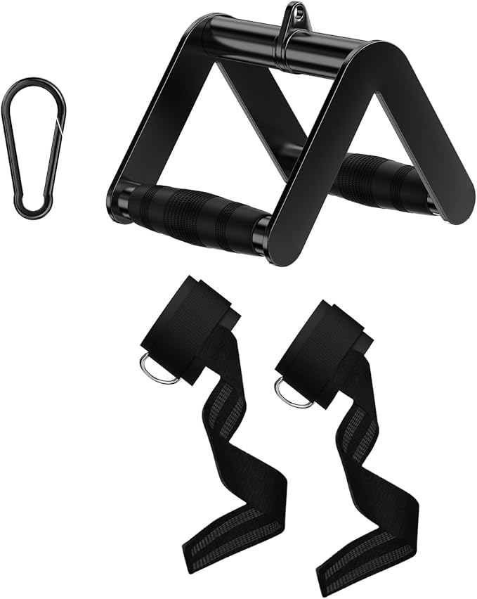 JOTUPLUN Cable Machine Attachment for Home Gym, Tricep Press LAT Pull Down Attachment, Cable Machine Accessories, Tricep Press Down Cable Attachment for Weight Fitness Multiple Options