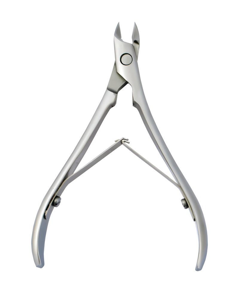 Cuticle Nippers Cuticle Clippers Trimmer Jaw Extremely Sharp Blades Stainless Steel Pusher Cutter Remover Pedicure Manicure Nail Nipper Tools with Double Spring