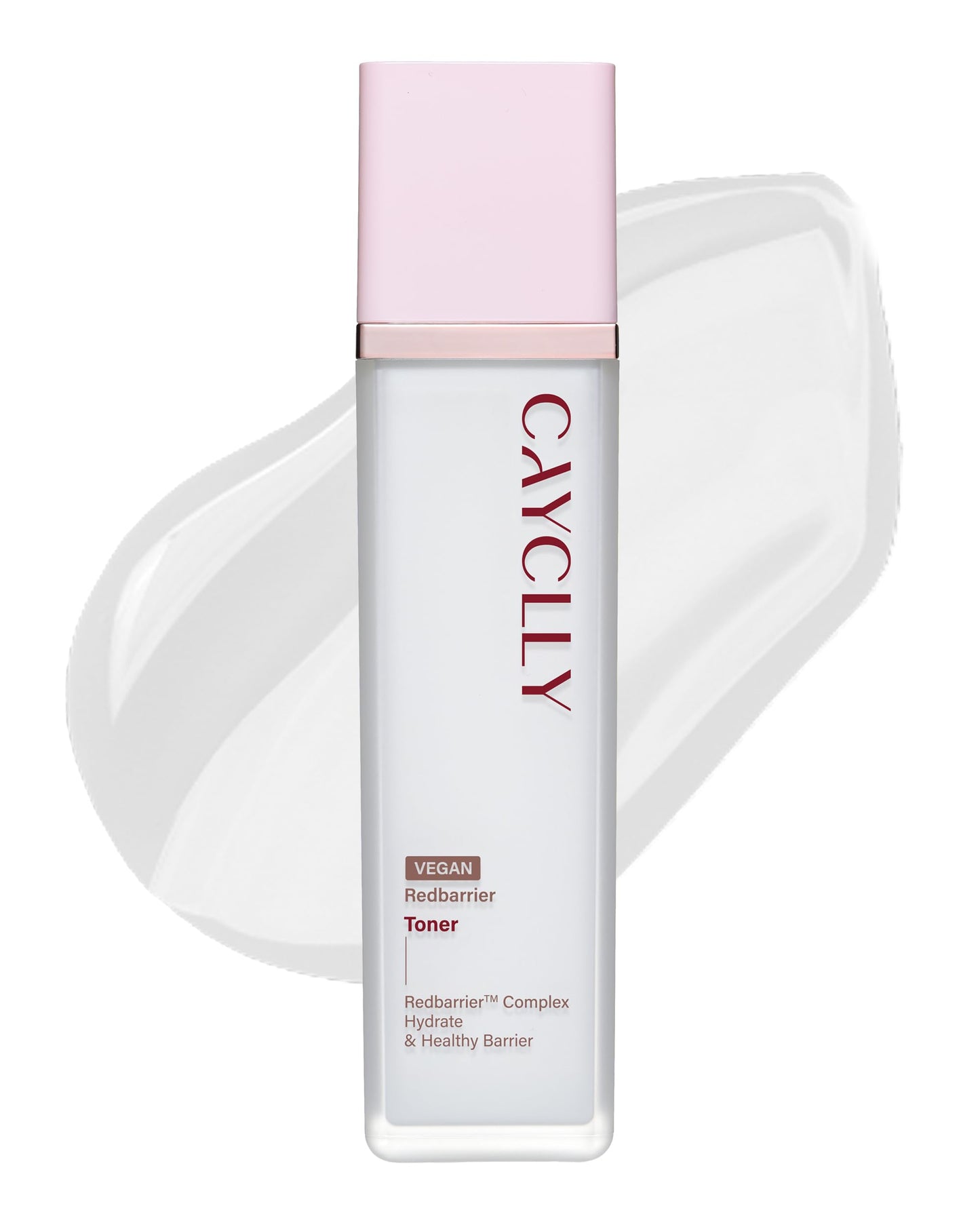 Cayclly Redbarrier Hydrating Toner | Vegan Face Toner with Peptides, Ceramide & Niacinamide for Skin Barrier Repair & Anti-Aging | Korean Skincare for Stressed, Sensitive & Dry Skin, 5.07 fl. oz.