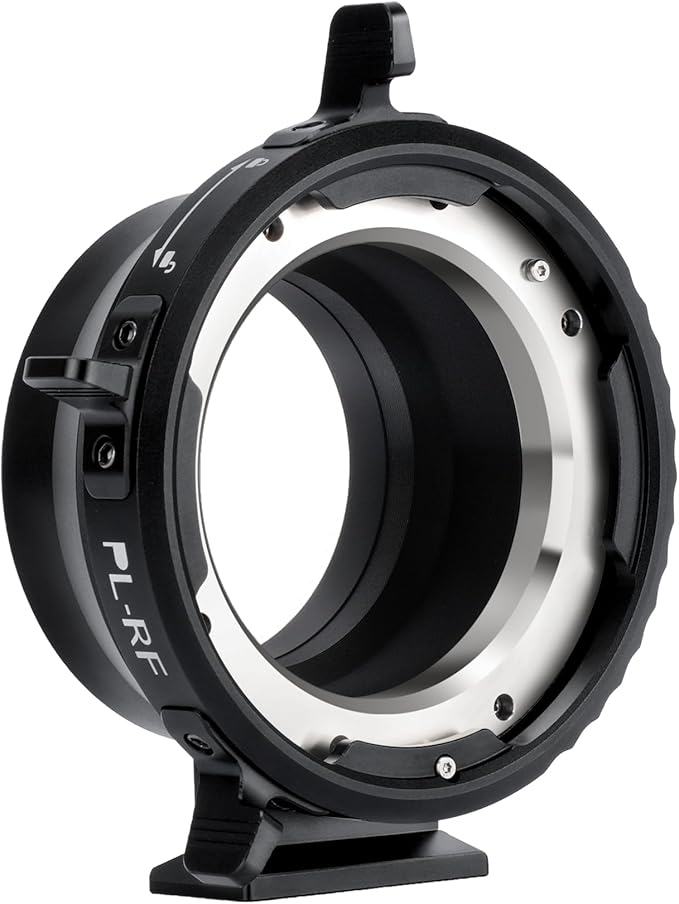 SNIPIZ PL-RF Lens Mount Adapter with Rotary Lock, Compatible with PL Lens to Canon RF Mount Cameras