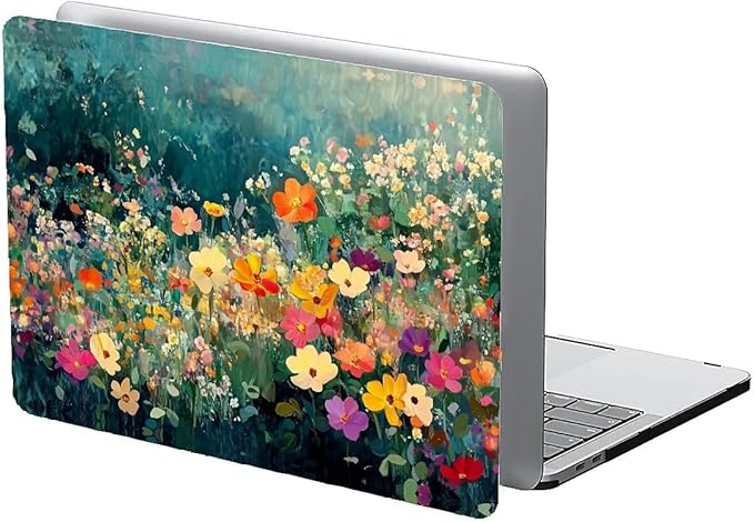 COTAIL Compatible with MacBook Air 13.3 13.6 Inch Case 2022 2021 2020 2019 Plastic Hard Shell Case Cover,13.6 Air (A2681) M2 2022, Spring Flowers