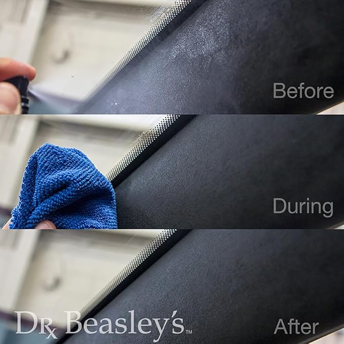 Dr. Beasley's Microsuede Spot Remover 32 fl oz - Specially Formulated for Faux Suedes, Preserves Softness, Wipe Away Ink, Dye Transfers, Stains