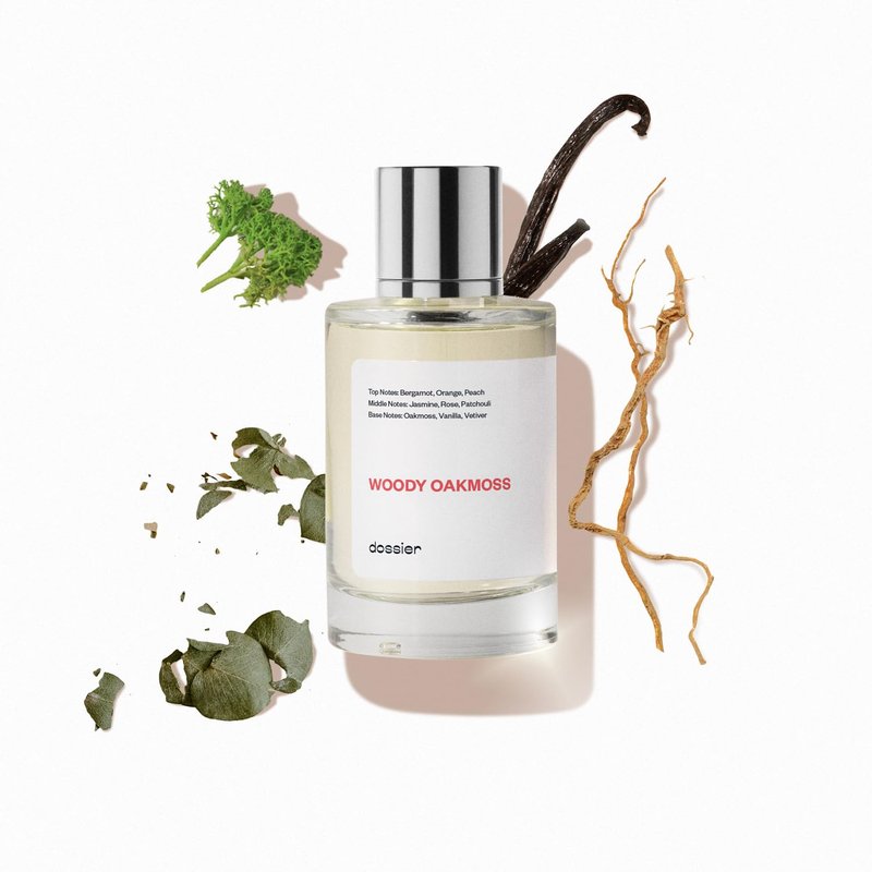 Dossier - Woody Oakmoss - Eau de Parfum - Inspired by Coco Mademoiselle - Long-Lasting Fragrance - Feminine - 3.4 fl oz (100ml)