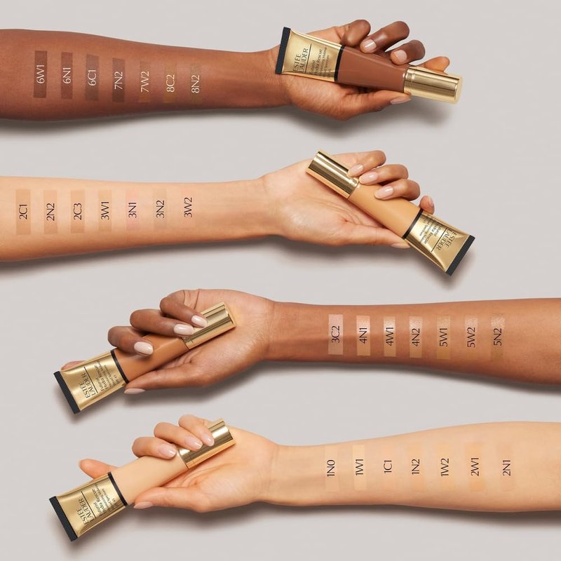 Estée Lauder Futurist Hydra Rescue Moisturizing Foundation Makeup SPF 45 for a 12-Hour Glow, 1.2 Fl Oz, 2C3 Fresco