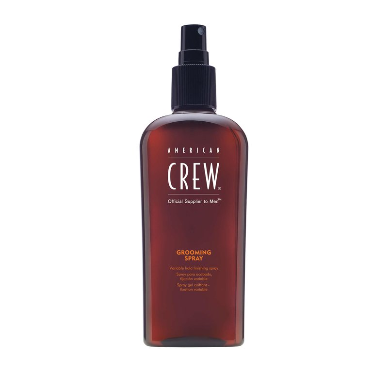 American Crew Men's Grooming Hair Spray, Flexible Buildable Hold & Smooth Finish for Fine or Gray Hair, 8.4 fl oz