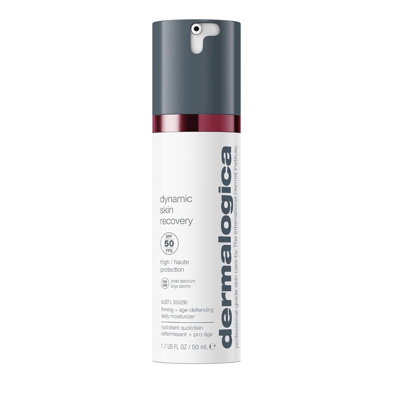 Dermalogica Dynamic Skin Recovery SPF 50 | Anti-Aging Face Sunscreen Moisturizer - Medium-Weight, Non-Greasy Formula