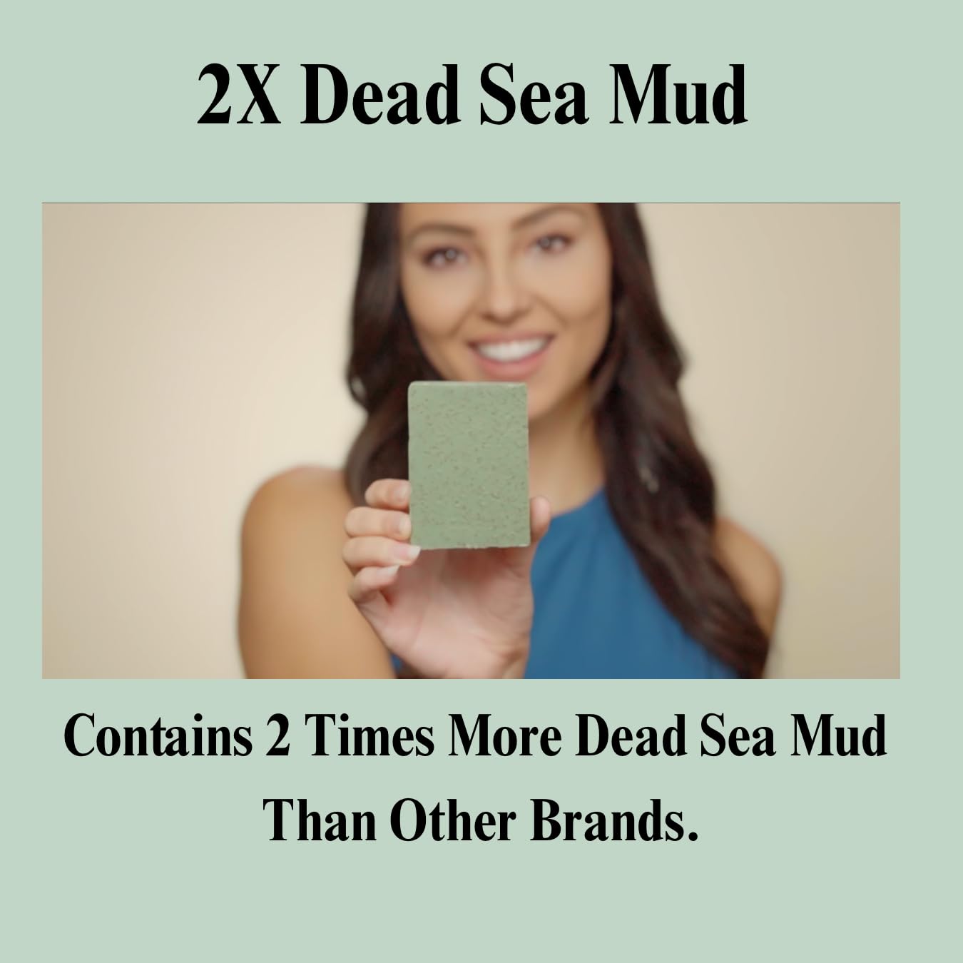 Aspen Kay Naturals Dead Sea Mud and Neem Soap - With Organic Shea Butter & Olive Oil. A Wonderful Neem Face Wash for all Skin Types. Handmade Soap - Made in USA. (3 pack)
