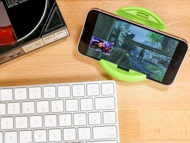 GoDonut Original – Smartphone and Tablet Stand – Compatible with Devices UP to 0.5" Thick Including Protective Cases - for use at Work, at Home, Travel and on-the-go - White