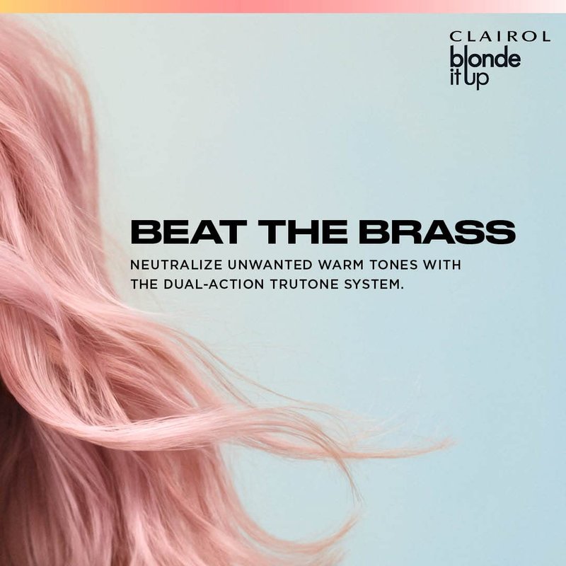 Clairol Blonde It Up Crystal Glow Toners Demi-Permanent Hair Dye, Luminous Pearl Hair Color | Ammonia Free | Add Pearlescent Tones to Pre-Lightened Shades | Neutralizes Warmth | Pack of 1