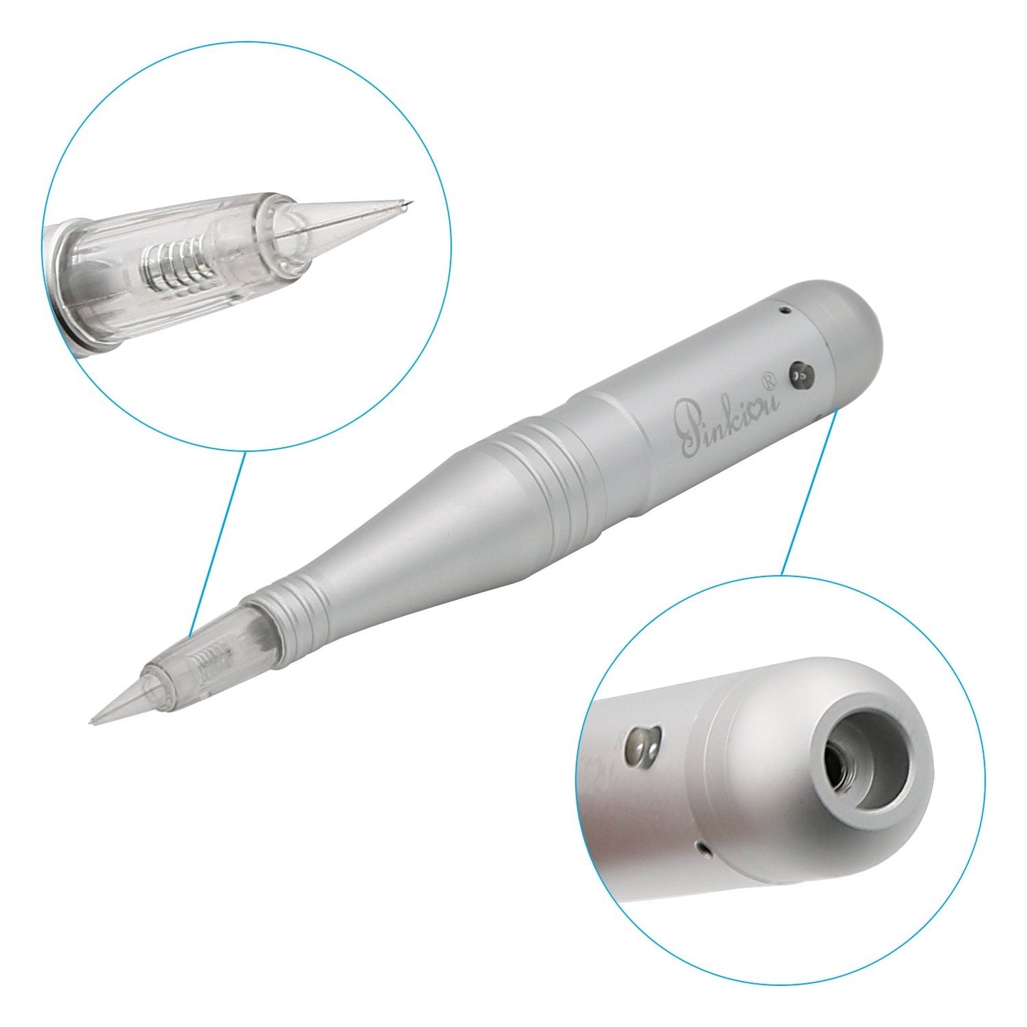 Pinkiou Permanent Makeup Machine MicroPigmentation Pen Hair Stroked Eyebrow Professional Microblading Pen Machine For EyeBrow Eyeline Lip Brow Lamination