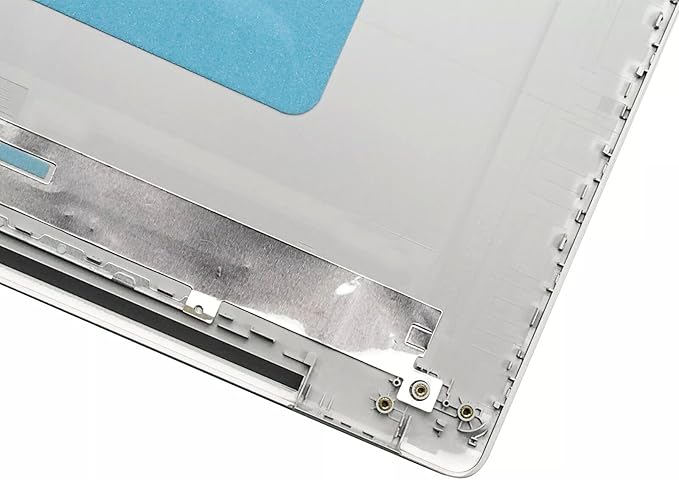 Wzqrps New Replacement Laptop LCD Cover Back Rear Top Lid Hinges Front Bezel for Dell Inspiron 15 5000 5593 032TJM 32TJM YCYPN 0YCYPN AP2RI000200 Silver