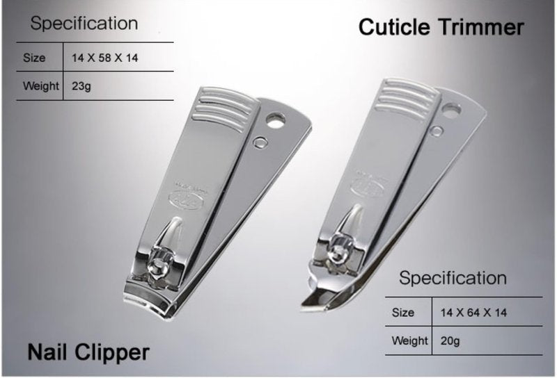 Korean Nail Clipper! World No. 1 Three Seven (777) Travel Manicure Grooming Kit Nail Clipper Set (6 PCs, 60YC), Made in Korea, Since 1975