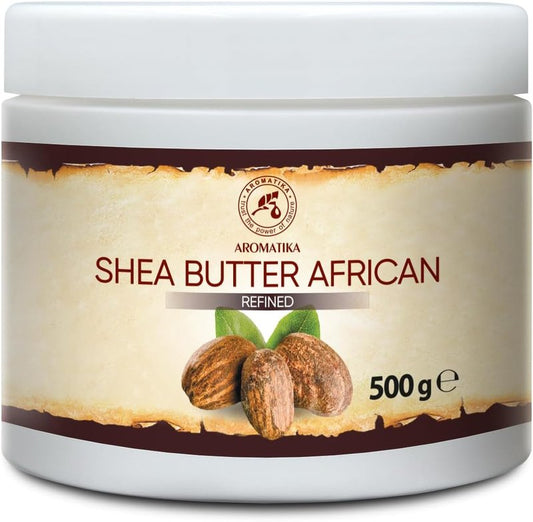 Refined Shea Butter 17.5 Oz | 100% Natural & Pure Body Care - Hair, Face, & Skin Moisturizer
