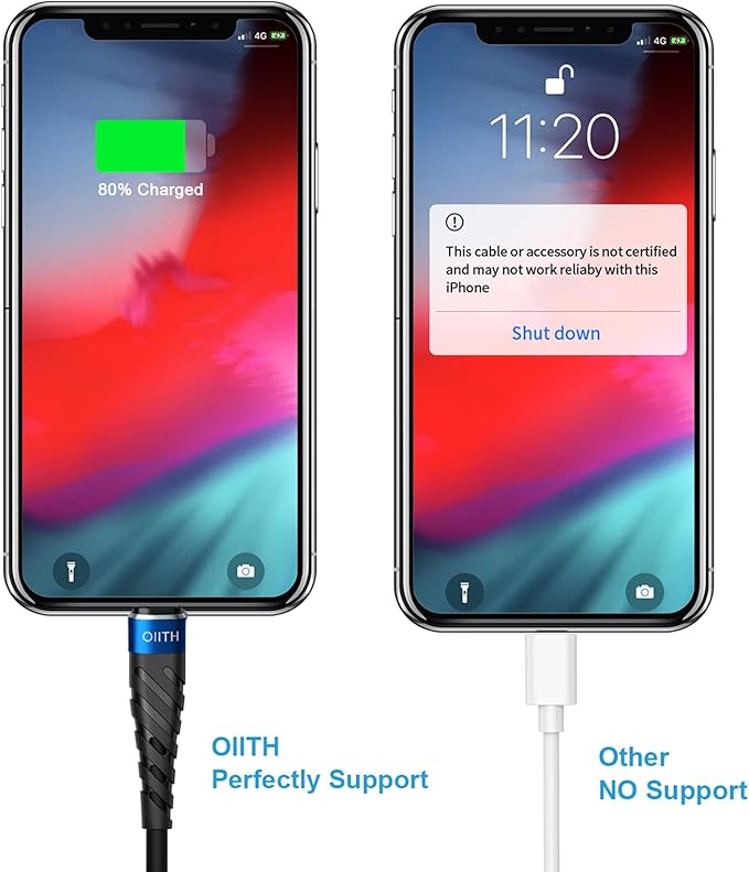 OIITH USB C Cable, USB A to USB C 3A Fast Charging (10FT 3Pack) Phone USB Type-C Charge Cable Android Charge Cord USB C Charger Cable for iPhone 15 Plus/Pro/Pro Max/Samsung/Pad/Laptop/LG/-Blue
