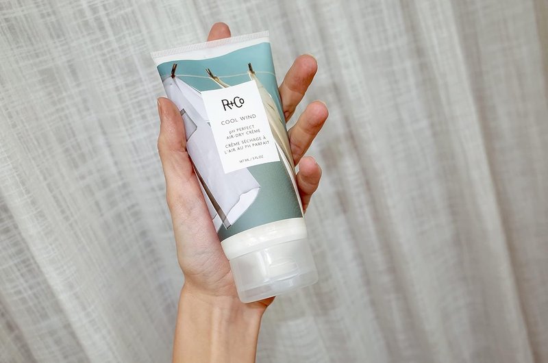 R+Co Cool Wind Hair Cream - pH Perfect Air Dry Formula | Hydrates, Tames & Softens Hair