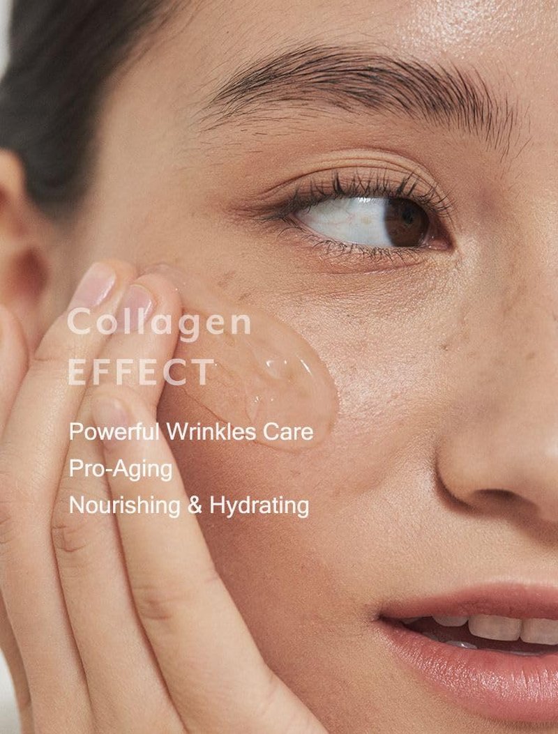 MIZON Marine Collagen Mini Set Travel Skincare Set (Toner+Emulsion+Eye Cream+Face Cream) Elasticity Booster Youth Recovery-Stocking Stuffers for Woman