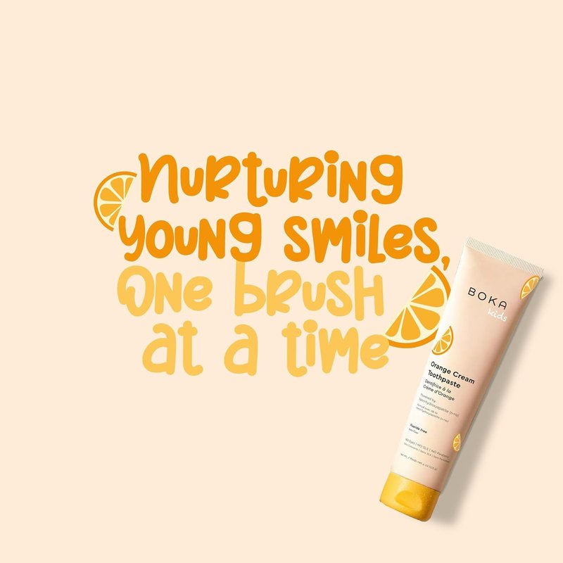 Fluoride-Free Nano Hydroxyapatite Toothpaste - Orange Cream Flavor | 4 oz, 3-Pack