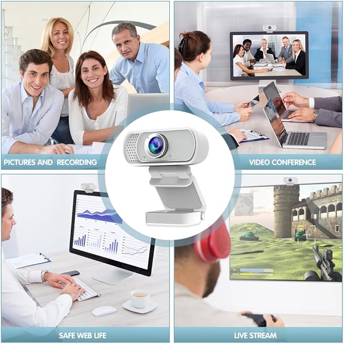 usb c webcam 1080P Webcam,Live Streaming Web Camera with Stereo Microphone, Desktop or Laptop USB Web 110 Degree View Angle, HD Web cam for Switch 2,Video Calling, Recording, Conferencing, Gaming