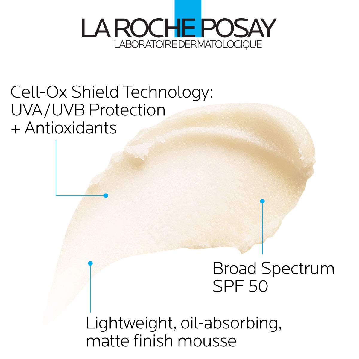 La Roche-Posay Anthelios Anti-Aging Primer with Sunscreen, 50 SPF, Blurs Fine Lines and Wrinkles with Daily Sun Protection