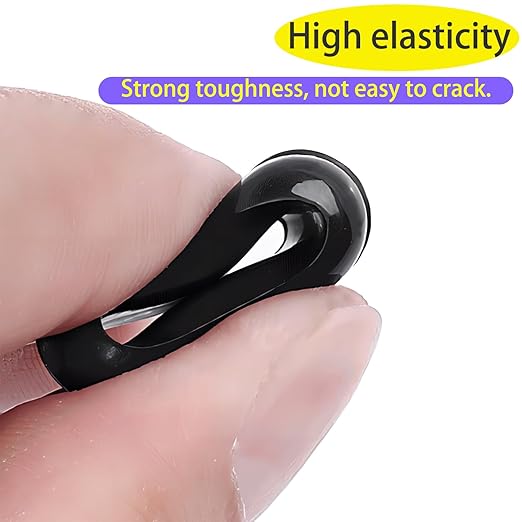 Qrity 20 PCS Rubber Grommets Cable Railing, Car Grommet, Cable Railing Protective Sleeves for Metal Posts, ID 5mm Mount Dia 8mm