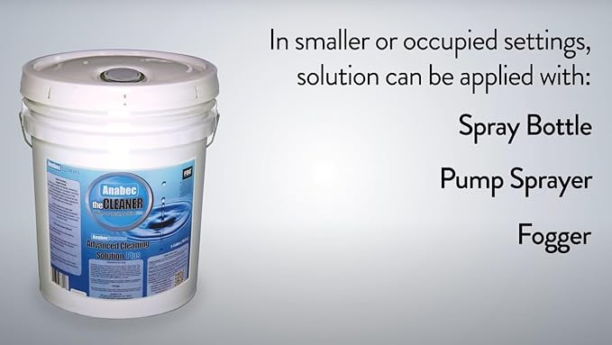 Crawl Space DIY Anabec Commercial Cleaner â 5 Gallon All-Purpose Industrial Cleaning Solution for Construction, Crawl Spaces & General Use