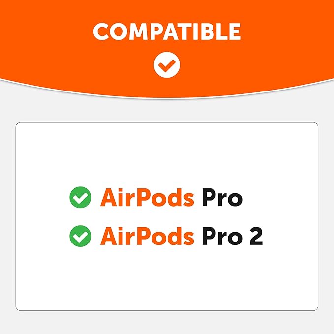 WC TipZ - Upgraded Memory Foam Ear Tips for Airpods Pro Made by Wicked Cushions | Improved Comfort, Tighter Seal, Better Foam Rebound Time | Fits Perfectly in Charging Case | Pitch Black