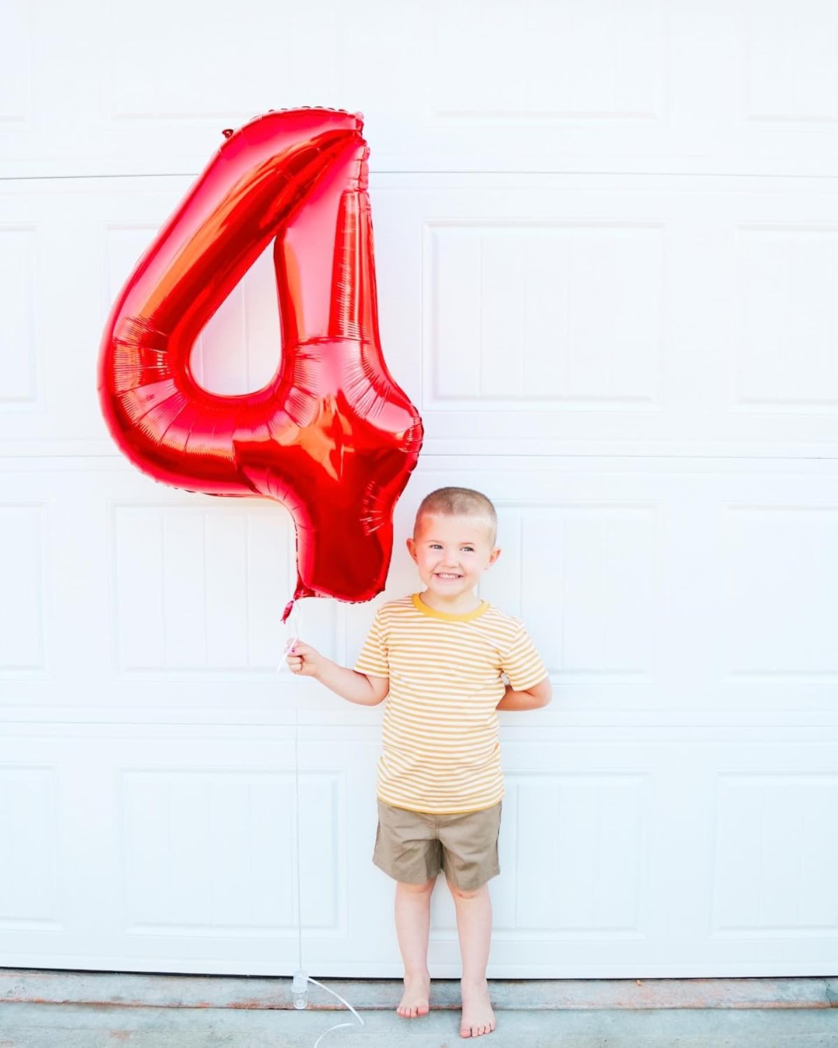 Red Number 40 Balloon - 40-Inch Birthday Decoration for 40th Party | Perfect for Boys & Girls