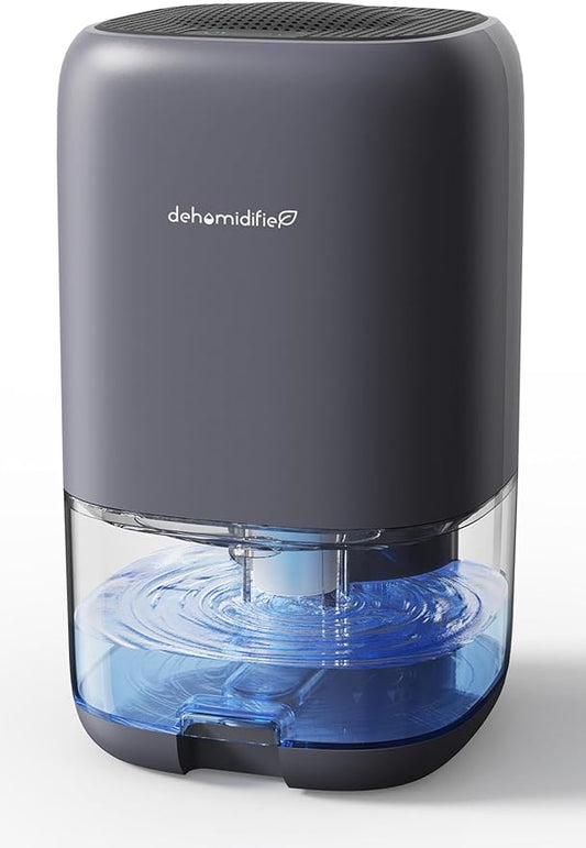 Dehumidifier, 35 OZ Small Dehumidifiers for Bedroom for Home, Quiet with Auto Shut Off, Dehumidifiers for Bedroom (280 sq. ft), Bathroom, RV, Closet, Grey