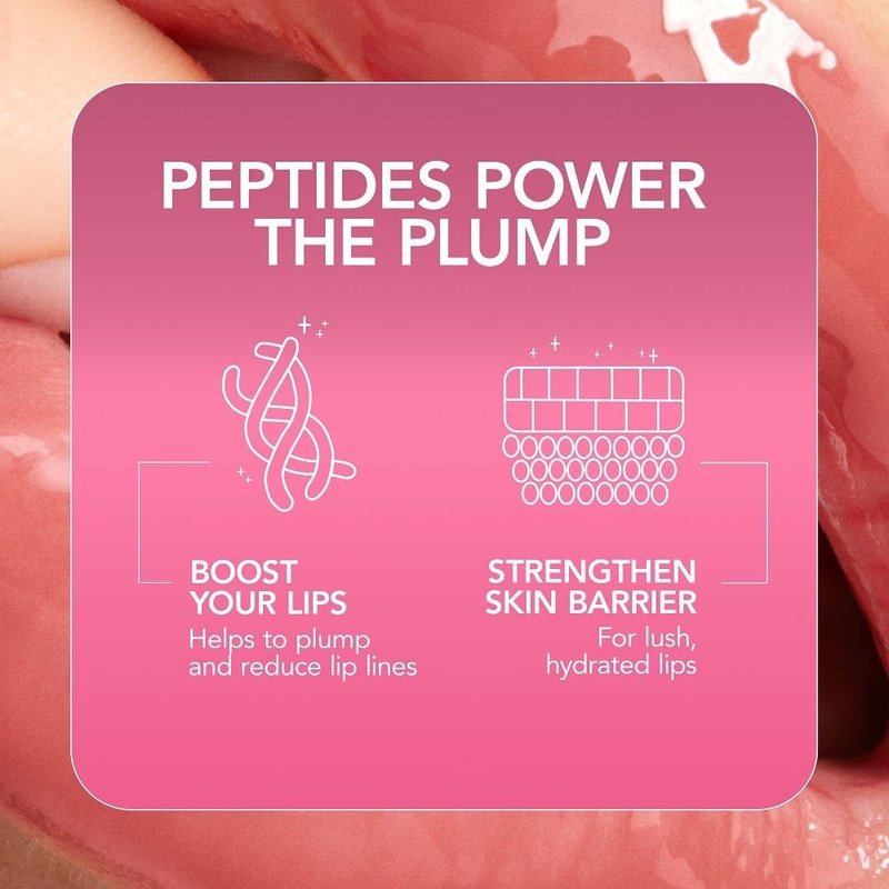 Buxom Plump Shot Peptides Lip Serum, Plum Power