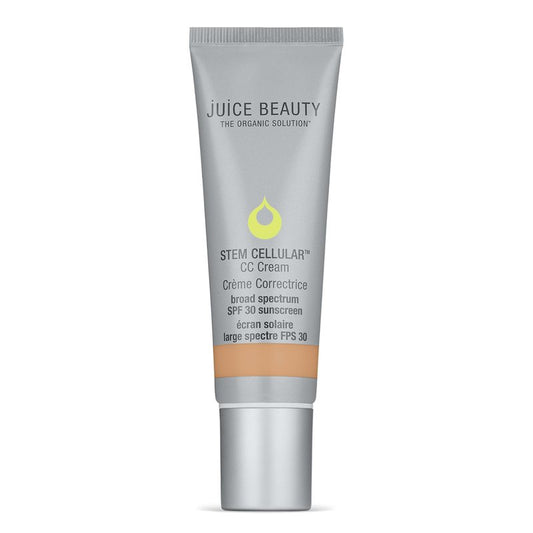 Juice Beauty Stem Cellular CC Cream with Mineral Zinc SPF 30, Dessert Glow - Tinted Moisturizer & Color Corrector for Dark Spots and Redness - Radiant Dewy Finish, 50ml (1.7 fl oz)