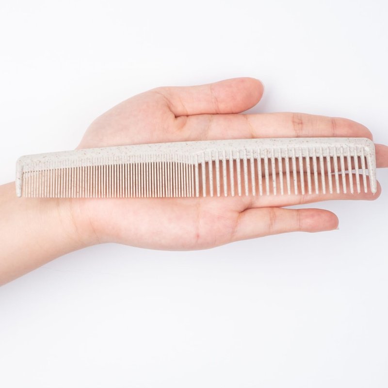 Hair Combs Bulk, Disposable Wheat Straw Combs Individually Wrapped Combs for Hotel, Travel, Airbnb, Charity, Church, Homeless (Pack of 100)