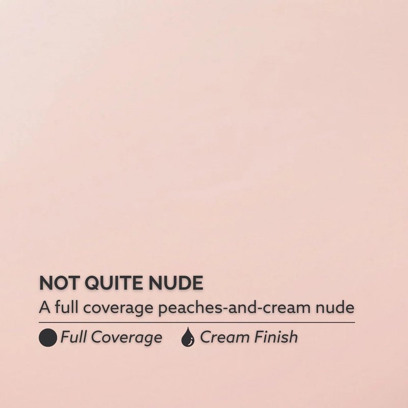 Dazzle Dry Nail Lacquer (Step 3) - Not Quite Nude - A full coverage peaches-and-cream nude. (0.5 fl oz)