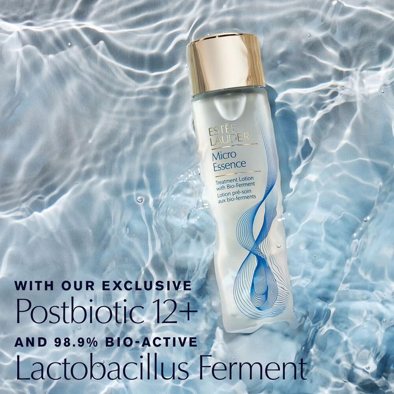 Estée Lauder Micro Essence Treatment Lotion with Bio-Ferment | Toner for Face | Skin Barrier Repair, Travel Size, 1 Fl Oz