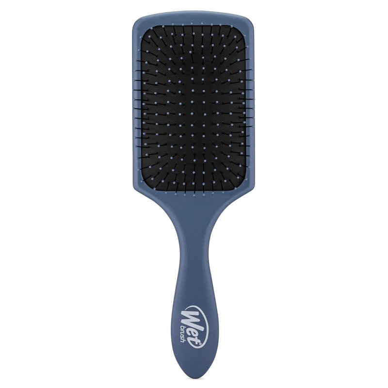 Wet Brush Paddle Detangler Hair Brush, Elemental Blue, Ultra-Soft IntelliFlex Bristles with AquaVent Design, Great For Treatment & Mask Application, Women, Men, Wet, Dry and Damaged Hair