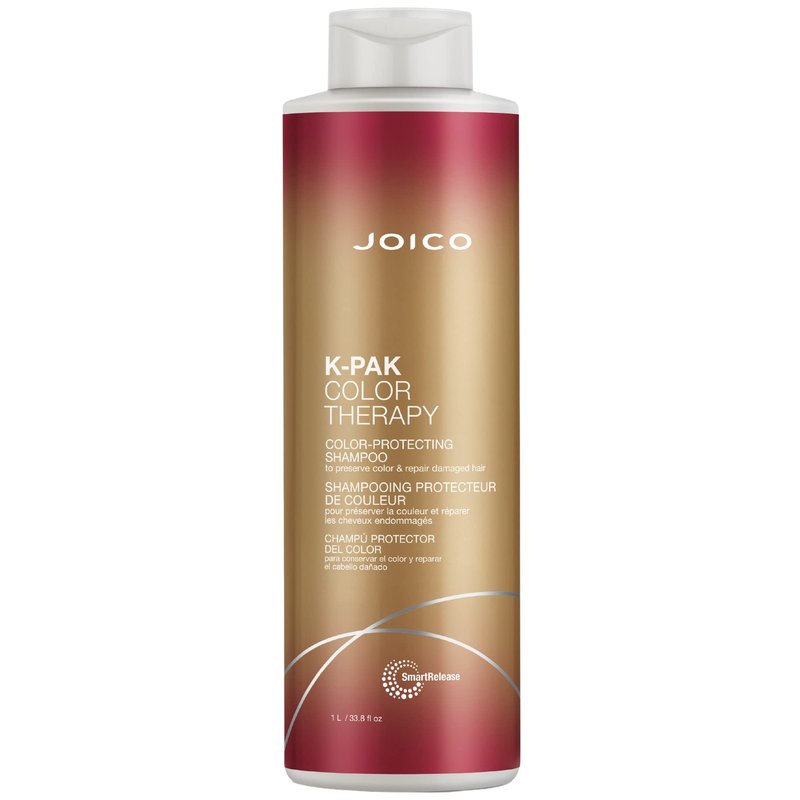 Joico Color Therapy Shampoo for Color-Treated Hair - With Keratin & Argan Oil, Repairs Damage, Boosts Shine, 33.8 oz