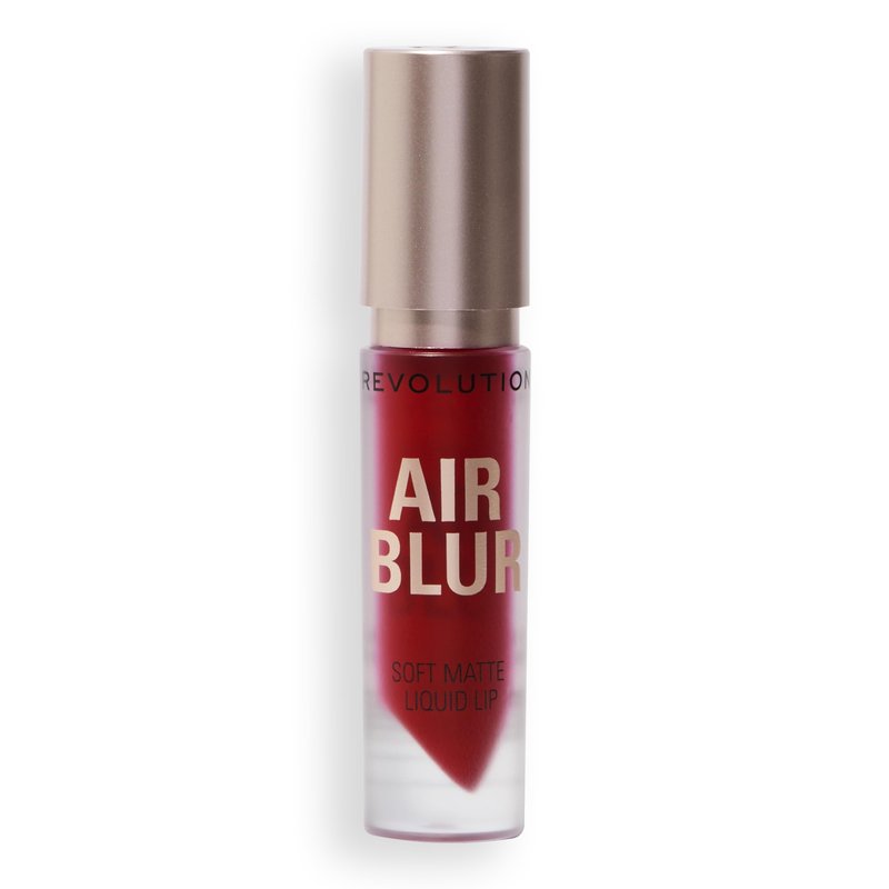 Revolution Beauty London, Air Blur Matte Liquid Lipstick, Long-Lasting Lip Color, Face Makeup, Vegan & Cruelty-Free, Fiery Red, 0.11 fl oz