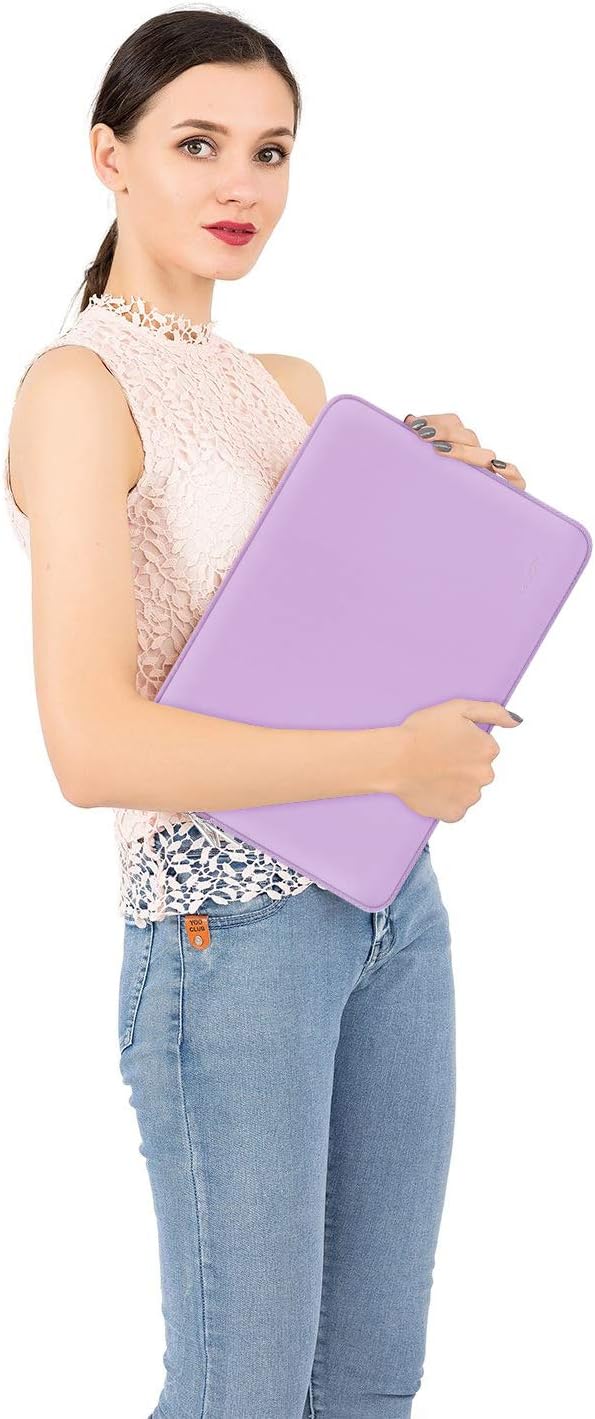 MOSISO Laptop Case 13 inch, 13 inch Laptop Sleeve Bag Compatible with MacBook Neo/Air M5 M4 M3 M2 M1 2026-2018 / Pro M2 M1 2026-2016, Neoprene Computer Sleeve Bag with Small Case, Purple