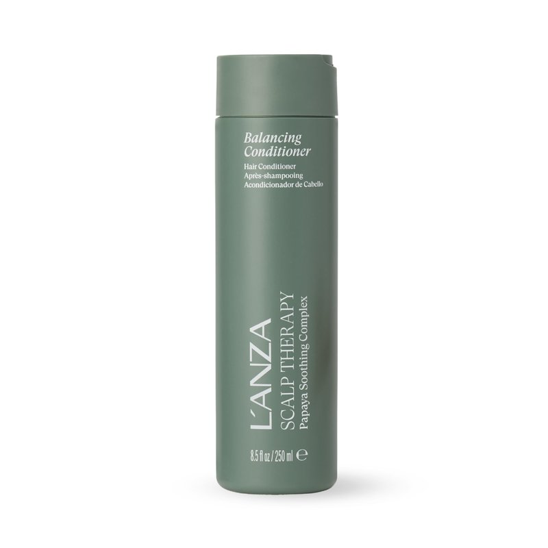 L'ANZA Scalp Therapy Balancing Conditioner For Oily Hair & Sensitive Scalps, Soothes Dryness, Moisturizing, Removes Buildup, Anti-Flake Treatment for Hair Growth, Color Safe Sulfate Free (10.1 Fl Oz)